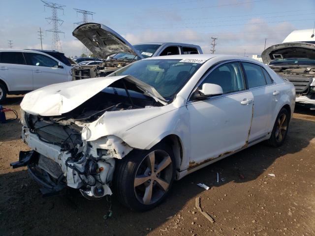 1G1ZC5EU1BF191850 - 2011 CHEVROLET MALIBU 1LT WHITE photo 1