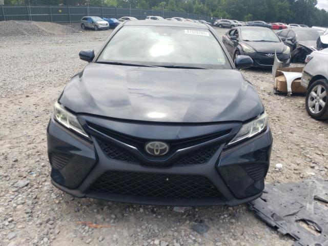 4T1B11HK8KU243905 - 2019 TOYOTA CAMRY L BLUE photo 5
