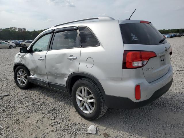 5XYKT3A69EG499886 - 2014 KIA SORENTO LX SILVER photo 2