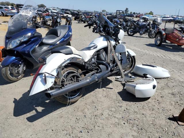 5VPDB36N0F3046100 - 2015 VICTORY MOTORCYCLES CROSS COUN Blanc photo 4