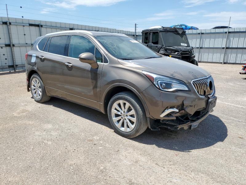 LRBFXDSA9HD012900 - 2017 BUICK ENVISION ESSENCE Brązowy zdjęcie 4