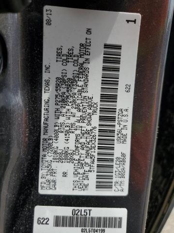 5TFAW5F13EX326776 - 2014 TOYOTA TUNDRA CREWMAX PLATINUM 灰色 照片 12