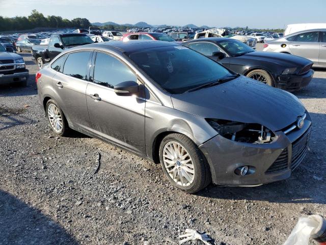 1FADP3J20DL137187 - 2013 FORD FOCUS TITANIUM GRAY photo 4