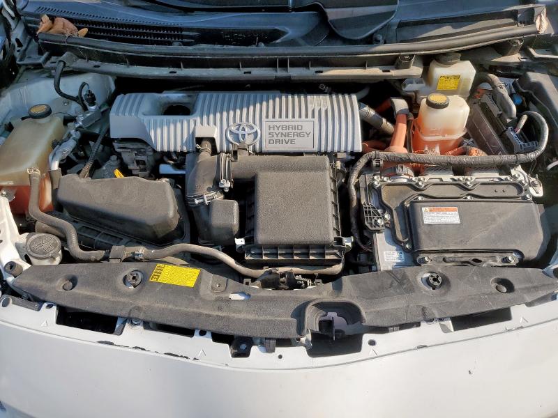 JTDKN3DU2D5548373 - 2013 TOYOTA PRIUS WHITE photo 11