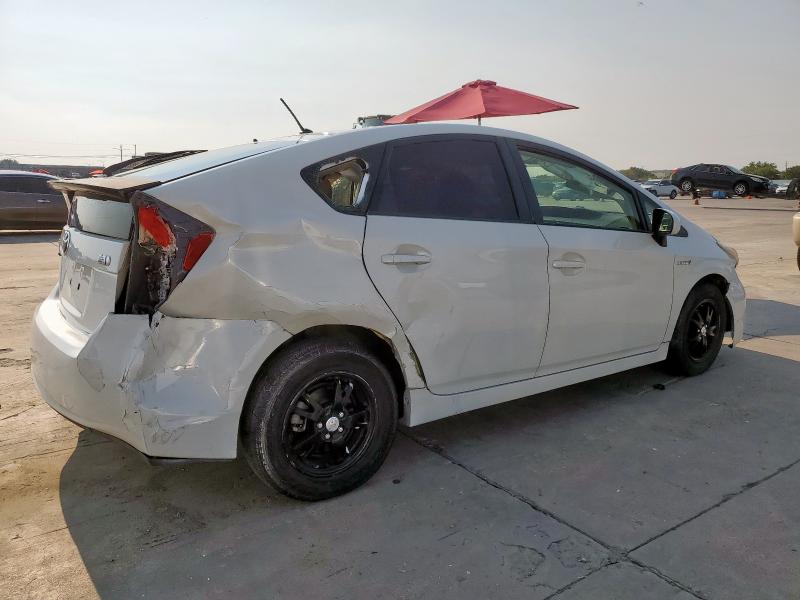 JTDKN3DU2D5548373 - 2013 TOYOTA PRIUS WHITE photo 3