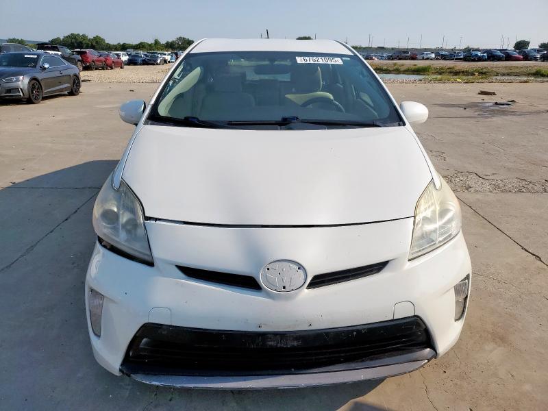 JTDKN3DU2D5548373 - 2013 TOYOTA PRIUS WHITE photo 5