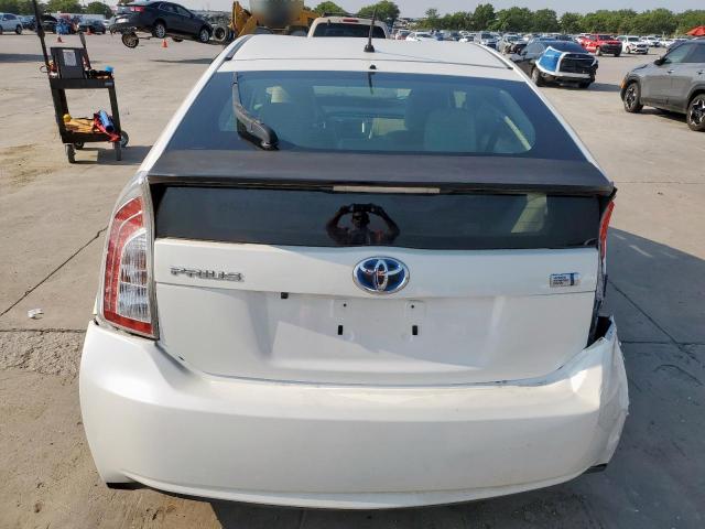 JTDKN3DU2D5548373 - 2013 TOYOTA PRIUS WHITE photo 6