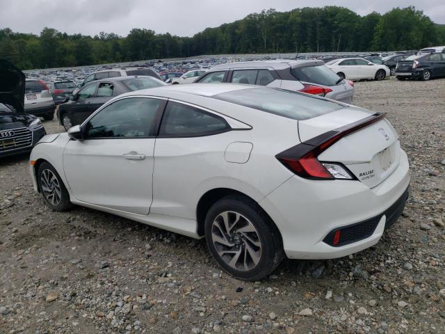 2HGFC4B66KH306484 - 2019 HONDA CIVIC LX WHITE photo 2