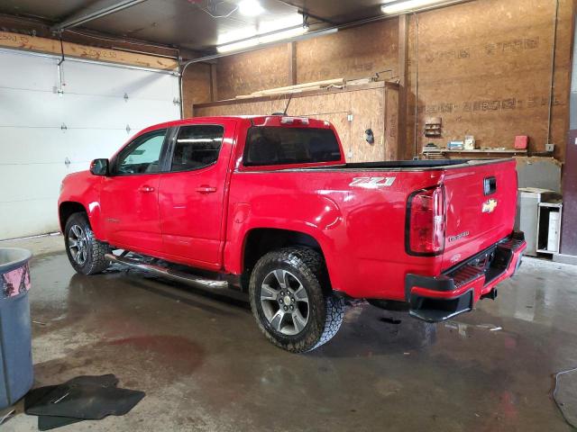 1GCGTCE35F1132121 - 2015 CHEVROLET COLORADO Z71 RED photo 2