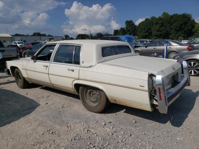 1G6DW51Y1H9721665 - 1987 CADILLAC BROUGHAM WHITE photo 2