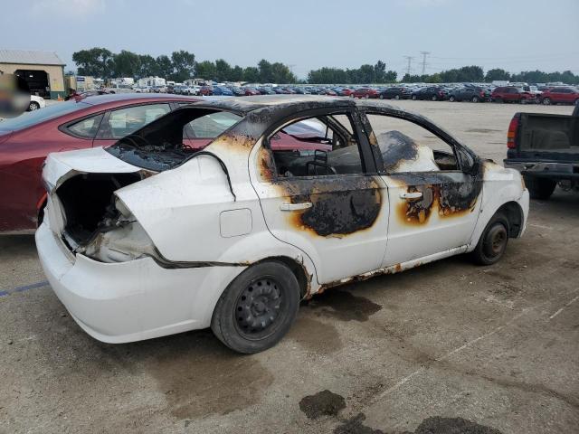 KL1TD56EX9B336135 - 2009 CHEVROLET AVEO LS WHITE photo 3