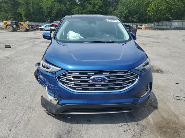 2FMPK3J96MBA43488 - 2021 FORD EDGE SEL BLUE photo 5