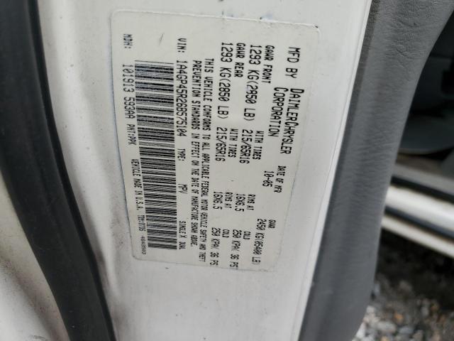 1A4GP45R26B575104 - 2006 CHRYSLER TOWN & COU 白色 照片 13