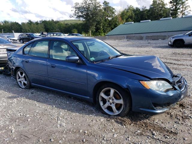 4S3BL616987225655 - 2008 SUBARU LEGACY 2.5I BLUE photo 4