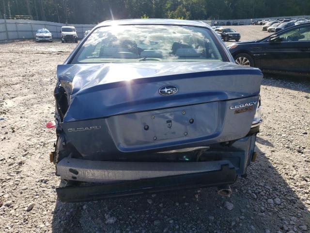 4S3BL616987225655 - 2008 SUBARU LEGACY 2.5I BLUE photo 6