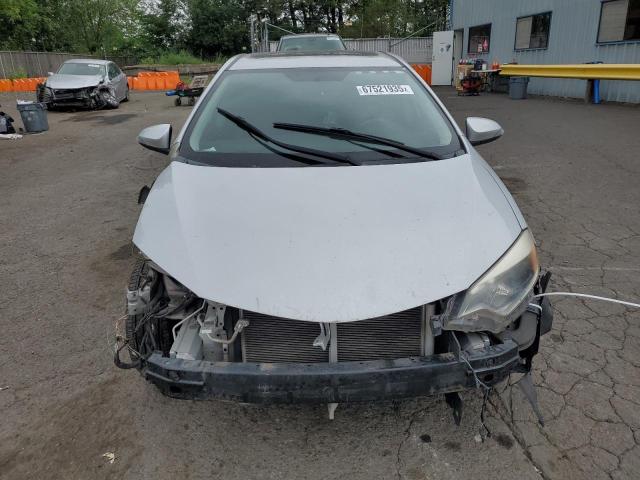 2T1BURHE0FC264920 - 2015 TOYOTA COROLLA L SILVER photo 5