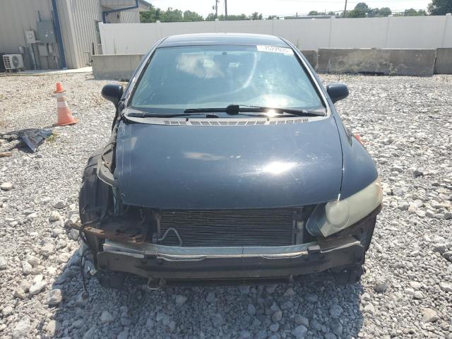 1HGFA16598L060841 - 2008 HONDA CIVIC LX BLACK photo 5
