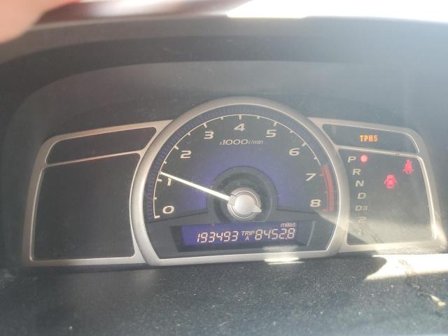 1HGFA16598L060841 - 2008 HONDA CIVIC LX BLACK photo 9