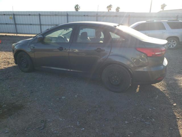 1FADP3E27HL332607 - 2017 FORD FOCUS S GRAY photo 2