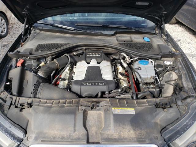 WAUHGAFC1CN065529 - 2012 AUDI A6 PRESTIGE შავი ფოტო 11