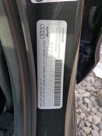 WAUHGAFC1CN065529 - 2012 AUDI A6 PRESTIGE შავი ფოტო 13