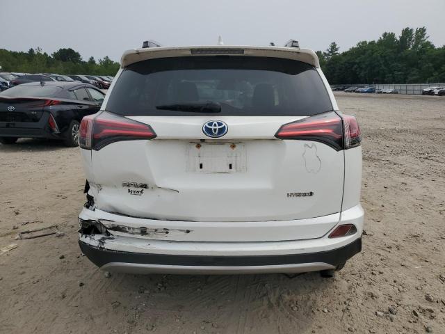 JTMRJREV1JD172996 - 2018 TOYOTA RAV4 HV LE Blanc photo 6