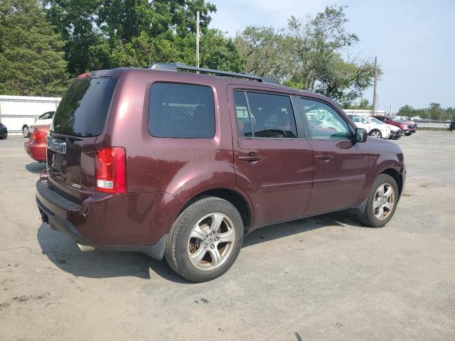 5FNYF4H55DB015092 - 2013 HONDA PILOT EXL ბურგუნდია ფოტო 3