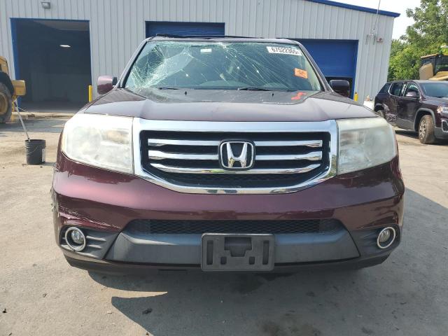 5FNYF4H55DB015092 - 2013 HONDA PILOT EXL ბურგუნდია ფოტო 5