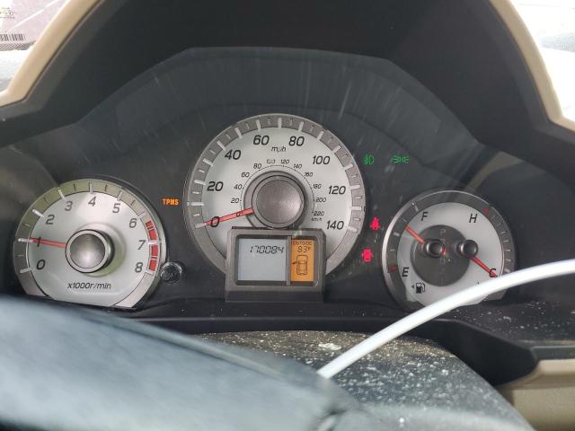 5FNYF4H55DB015092 - 2013 HONDA PILOT EXL ბურგუნდია ფოტო 9