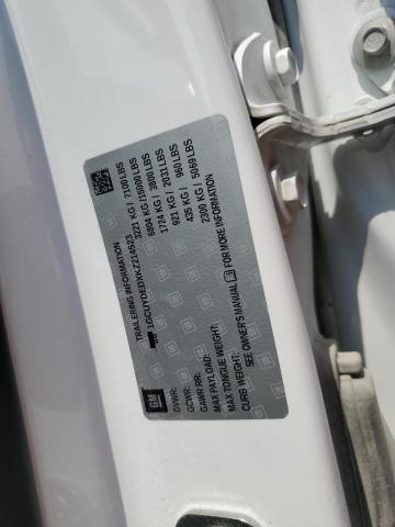 1GCUYDEDXKZ214523 - 2019 CHEVROLET SILVERADO K1500 LT Белый фото 12