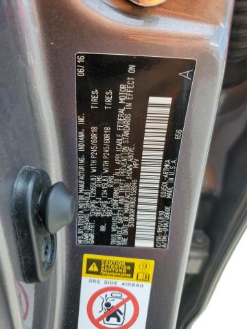 5TDKKRFH9GS158946 - 2016 TOYOTA HIGHLANDER XLE SILVER photo 13