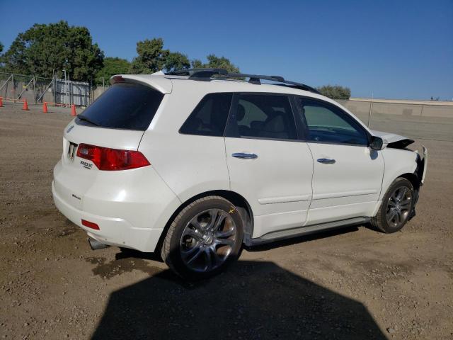 5J8TB18507A009638 - 2007 ACURA RDX TECHNOLOGY WHITE photo 3