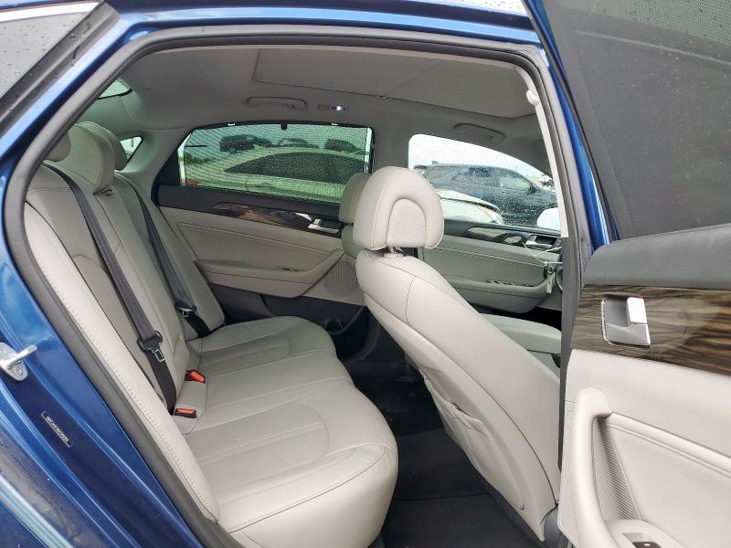 5NPE34AF9GH349355 - 2016 HYUNDAI SONATA SPORT BLUE photo 10