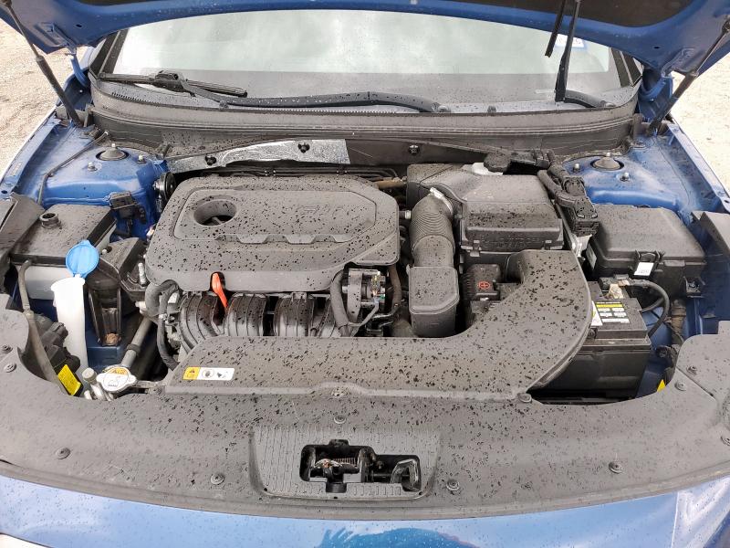 5NPE34AF9GH349355 - 2016 HYUNDAI SONATA SPORT BLUE photo 11