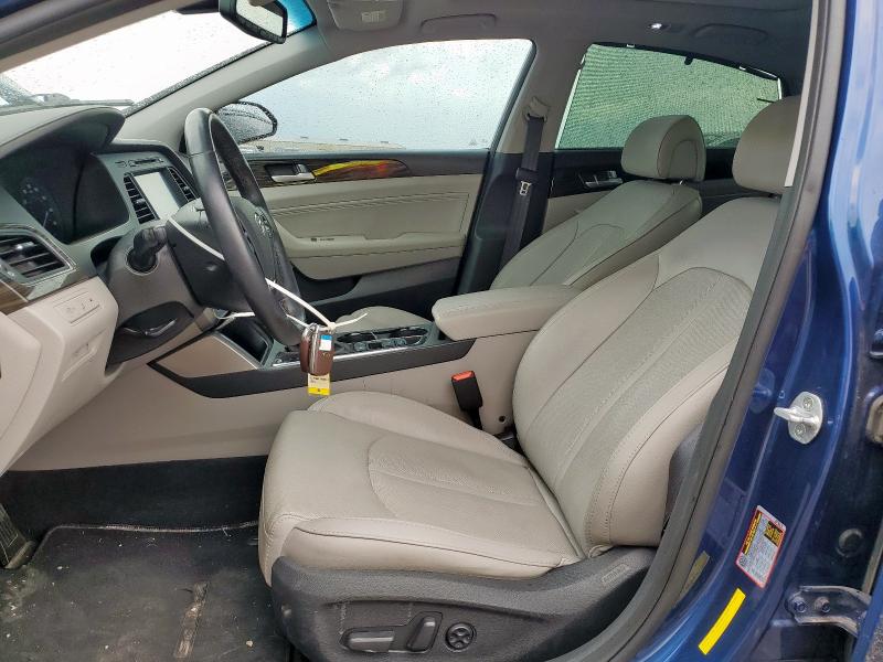 5NPE34AF9GH349355 - 2016 HYUNDAI SONATA SPORT BLUE photo 7