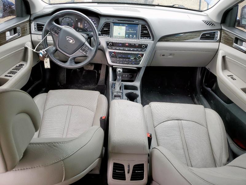 5NPE34AF9GH349355 - 2016 HYUNDAI SONATA SPORT BLUE photo 8