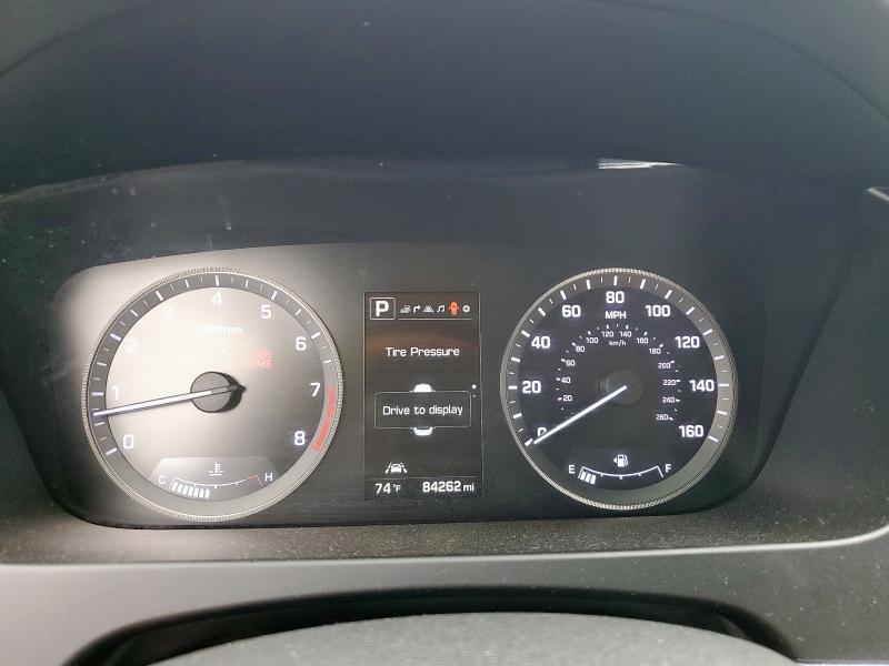 5NPE34AF9GH349355 - 2016 HYUNDAI SONATA SPORT BLUE photo 9