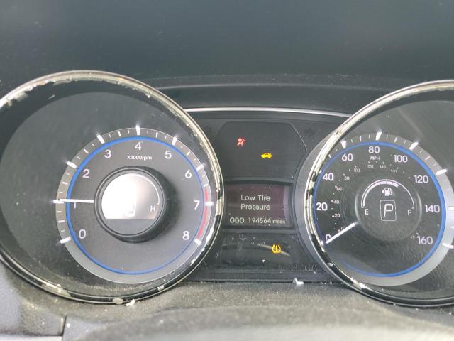 5NPEC4AC5DH654501 - 2013 HYUNDAI SONATA SE BLACK photo 9