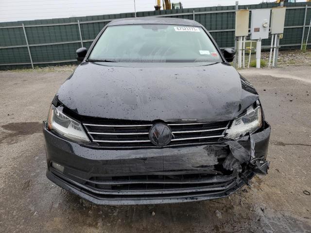 3VWL17AJ2HM363884 - 2017 VOLKSWAGEN JETTA SEL BLACK photo 5