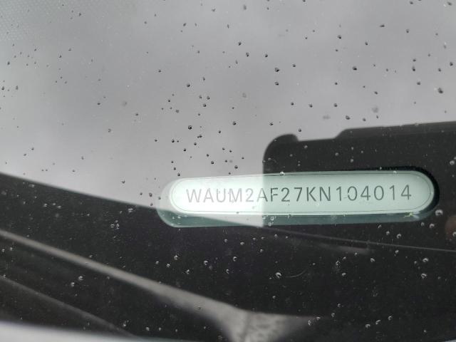 WAUM2AF27KN104014 - 2019 AUDI A6 PRESTIGE შავი ფოტო 12