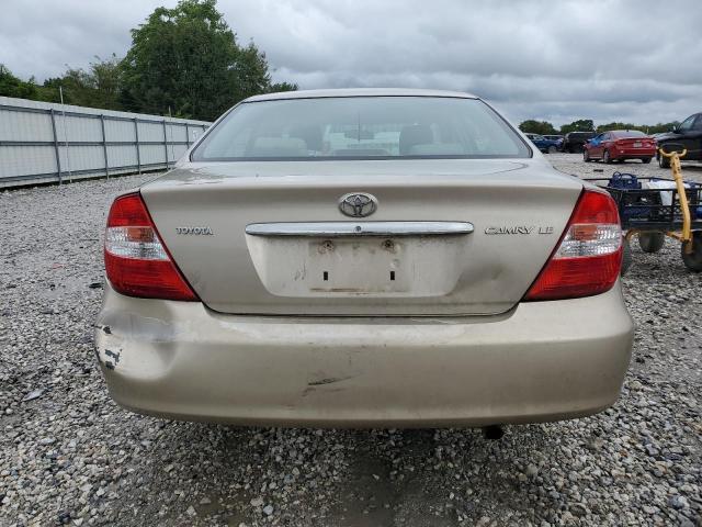 4T1BE32K34U338562 - 2004 TOYOTA CAMRY LE BEIGE photo 6