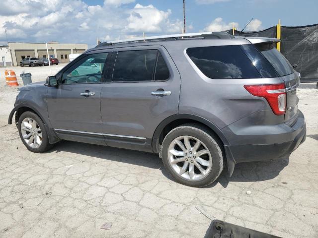 1FM5K8F87EGA98725 - 2014 FORD EXPLORER LIMITED GRAY photo 2