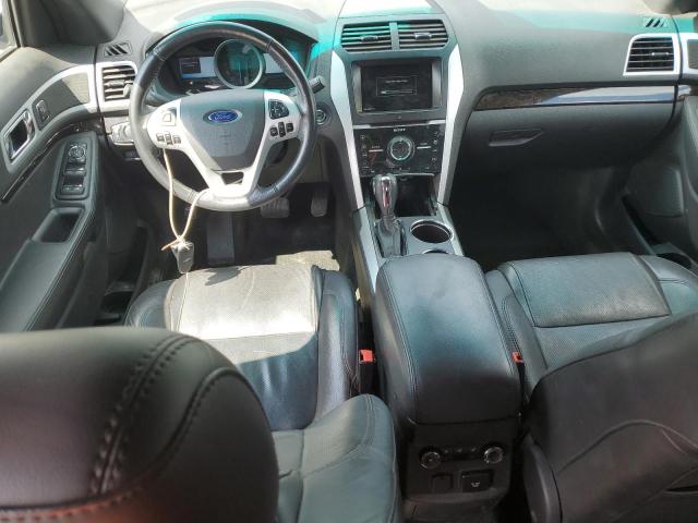 1FM5K8F87EGA98725 - 2014 FORD EXPLORER LIMITED GRAY photo 8