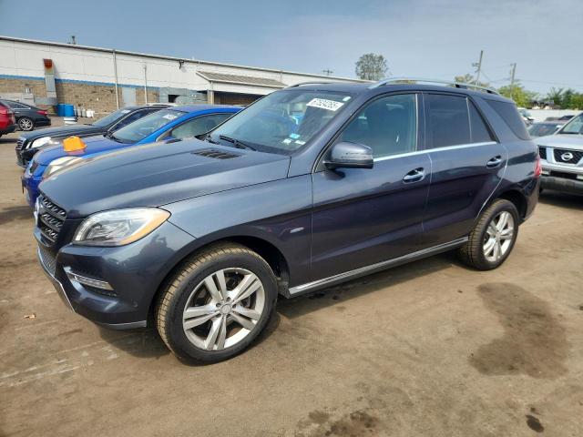 4JGDA5HB2CA052709 - 2012 MERCEDES-BENZ ML 350 4MATIC BLUE photo 1