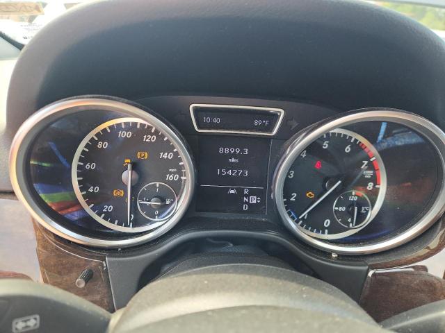 4JGDA5HB2CA052709 - 2012 MERCEDES-BENZ ML 350 4MATIC BLUE photo 9