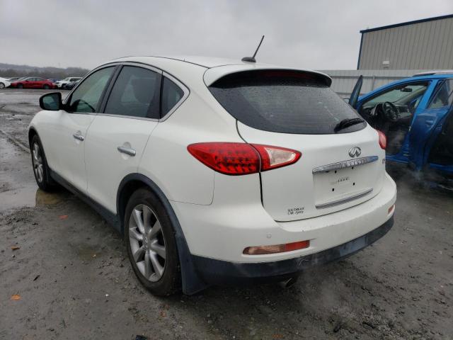 JNKAJ09EX8M300227 - 2008 INFINITI EX35 BASE WHITE photo 2