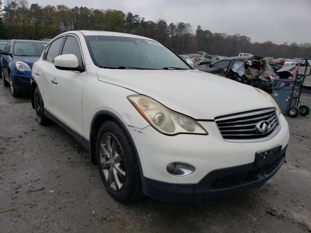 JNKAJ09EX8M300227 - 2008 INFINITI EX35 BASE WHITE photo 4