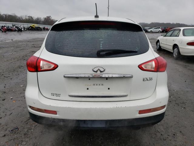 JNKAJ09EX8M300227 - 2008 INFINITI EX35 BASE WHITE photo 6