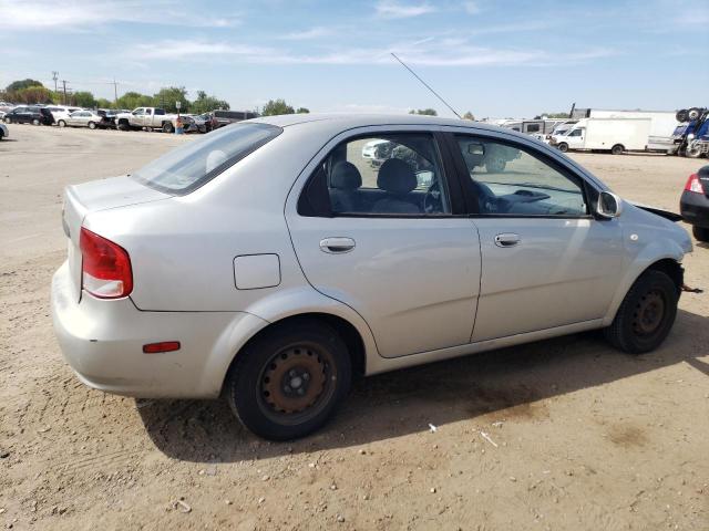 KL1TD52615B285570 - 2005 CHEVROLET AVEO BASE SILVER photo 3