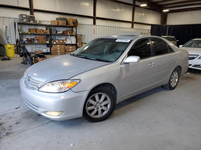 4T1BF30K73U554106 - 2003 TOYOTA CAMRY XLE LE SILVER photo 1